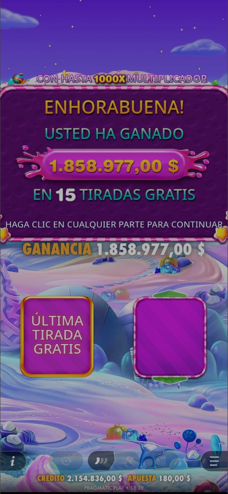 Premio ganado 3